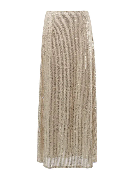 Casual Women's Simple Sequined Skirt